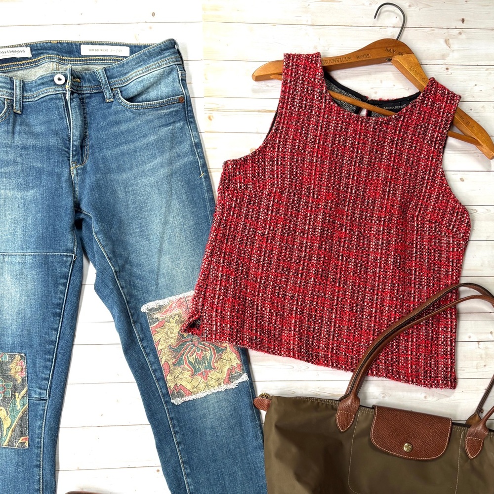 Banana Republic boucle tank